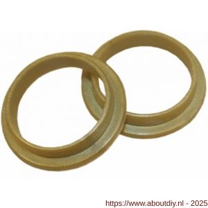 Intersteel 9972 halsring diameter 21x1 mm reductiemaat diameter 18-16 mm nylon bruin - A26007487 - afbeelding 1