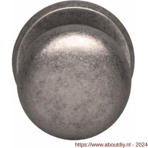 Intersteel Living 3930 voordeurknop zwaar diameter 80/75 mm oud grijs - A26001042 - afbeelding 1