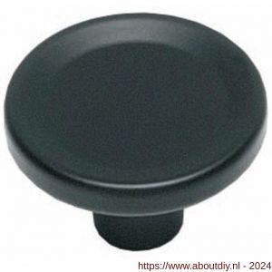 Intersteel Living 8479 meubelknop rond groot mat zwart - A26004144 - afbeelding 1