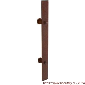 Intersteel Living 4501 deurgreep plat 400 mm x 40 mm voor schuifdeur antiek finish - A26007749 - afbeelding 1