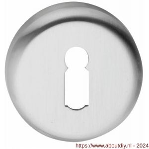 Intersteel Essentials 3425 sleutelplaatje Nobile met nokken diameter 52x9 mm RVS - A26005905 - afbeelding 1