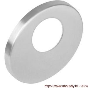 Intersteel 3467 rondcilinderplaatje staal verdekt diameter 50x4 mm RVS - A26002396 - afbeelding 1