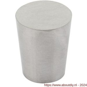 Intersteel Essentials 8510 meubelknop conisch diameter 20 mm RVS - A26007873 - afbeelding 1