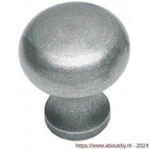 Intersteel Living 8550 meubelknop padestoel 25 mm smeedijzer grijs - A26004083 - afbeelding 1