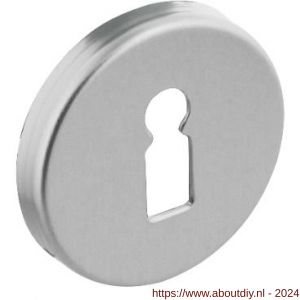Intersteel 3090 sleutelplaatje rond verdekt aluminium F1 - A26002505 - afbeelding 1