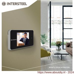 Intersteel Essentials 4055 digitale deurcamera met spion DDV 3.0 - A26006572 - afbeelding 3