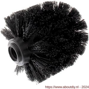 Intersteel 7626 losse WC-borstel diameter 79 mm zwart voor 0035.762622 - A26008957 - afbeelding 1