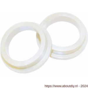 Intersteel 9972 nylon ring 18-16 mm klein wit - A26007486 - afbeelding 1