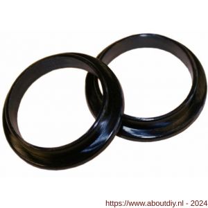 Intersteel 9972 nylon ring 18-16 mm klein zwart - A26001910 - afbeelding 1