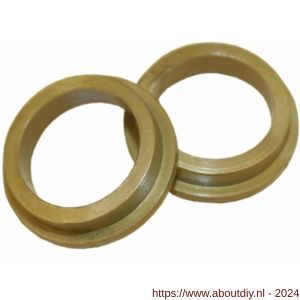 Intersteel 9972 nylon ring 20-16 mm verdikt bruin - A26007491 - afbeelding 1