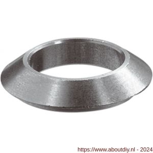 Intersteel 9973 halsring voor kruk diameter 16 mm RVS - A26001915 - afbeelding 1