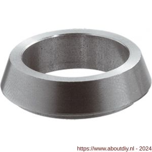 Intersteel 9973 halsring 5 mm hoog voor kruk diameter 19 mm RVS - A26001913 - afbeelding 1