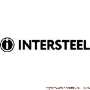 Intersteel Essentials 1337 deurkruk Vierkant op schild verdekt rechthoekig 219x40 mm met nokken profielcilindergat 72 mm RVS EN 1906/4 - A26005761 - afbeelding 3