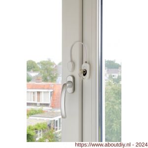 SecuMax raambegrenzer Flex binnen- en buitendraaiende ramen RAL 9010 wit - A50750184 - afbeelding 1