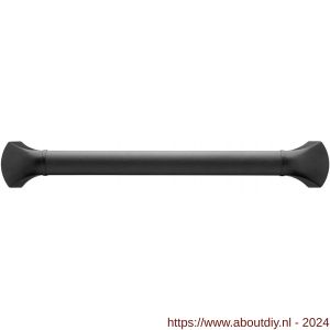 SecuCare wandbeugel aluminium 50 cm mat zwart met montage materiaal - A50750220 - afbeelding 1