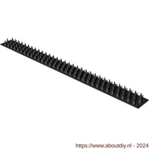 SecuMax anti-klimstrip 45x500 mm zwart set 8 stuks - A50750355 - afbeelding 1