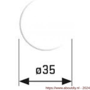 SecuCare antislip sticker rond diameter 35 mm binnen transparant set 32 stuks - A50750269 - afbeelding 3
