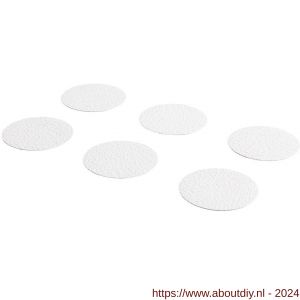 SecuCare antislip sticker rond diameter 35 mm binnen wit set 32 stuks - A50750270 - afbeelding 1