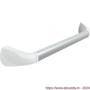 SecuCare wandbeugel aluminium 60 cm greep blank geanodiseerd mat wit met montage materiaal - A50750221 - afbeelding 1