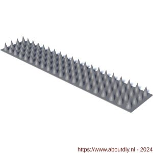 SecuMax anti-klimstrip XL 100x500 mm grijs set 4 stuks - A50750197 - afbeelding 1