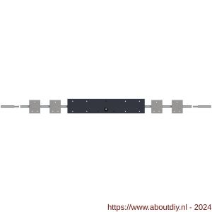 SecuMax Plus stangenverlengingsset voor maximale breedte 538 cm - A50750171 - afbeelding 1
