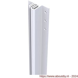 SecuStrip Basic buitendraaiende deur terugligging 4-6 mm L 2115 mm RAL 9010 wit - A50750001 - afbeelding 1