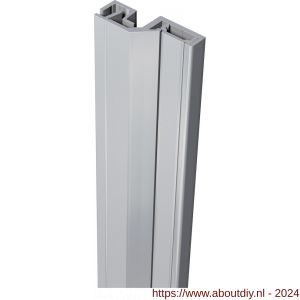 SecuStrip Style achterdeur buitendraaiend terugligging 3-5 mm L 2500 mm blank geanodiseerd - A50750088 - afbeelding 1