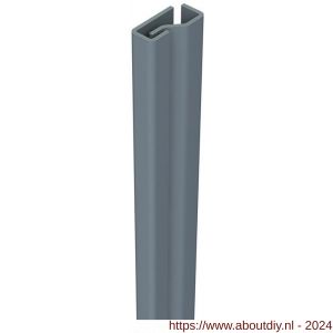 SecuStrip Plus voordeur binnendraaiend L 2300 mm RAL 7012 basalt grijs - A50750013 - afbeelding 3