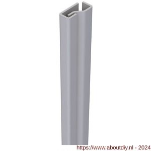SecuStrip Plus voordeur binnendraaiend L 2300 mm RAL 9007 grijs aluminium - A50750018 - afbeelding 3