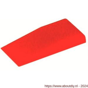 GB 340010 stelwig rood 40 mm 23x5 mm kunststof - A18000900 - afbeelding 1