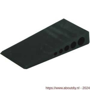 GB 340030 stelwig zwart 100 mm 45x18 mm kunststof - A18000904 - afbeelding 1