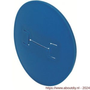 GB 34107 klemring isolatie bevestiging PLS diameter 80 mm blauw kunststof - A18001576 - afbeelding 1