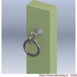 GB 74467 putring M10 elektrolytisch verzinkt - A18000156 - afbeelding 2