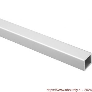 Hermeta 3650 koker doorvalbeveiliging 28x28x3,5 mm aluminium mat naturel per meter - A20100075 - afbeelding 1