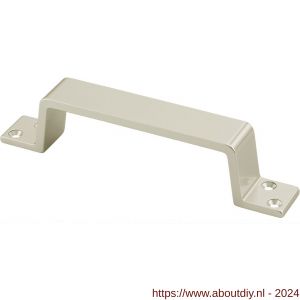 Hermeta 4204 hand- en meubelgreep 170 mm opschroevend nieuw zilver EAN sticker - A20101129 - afbeelding 1