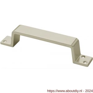 Hermeta 4205 hand- en meubelgreep 200 mm opschroevend nieuw zilver EAN sticker - A20101133 - afbeelding 1