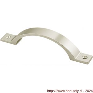 Hermeta 4223 hand- en meubelgreep 160 mm opschroevend nieuw zilver EAN sticker - A20101148 - afbeelding 1