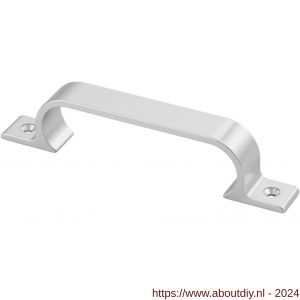 Hermeta 4232 hand- en meubelgreep 128 mm opschroevend naturel EAN sticker - A20101158 - afbeelding 1