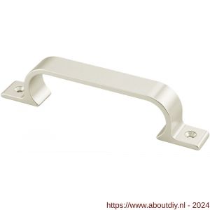 Hermeta 4233 hand- en meubelgreep 160 mm opschroevend nieuw zilver - A20101162 - afbeelding 1