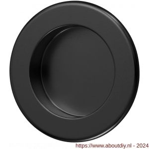 Hermeta 4555 schuifdeurkom rond 68 mm zwart EAN sticker - A20101974 - afbeelding 1