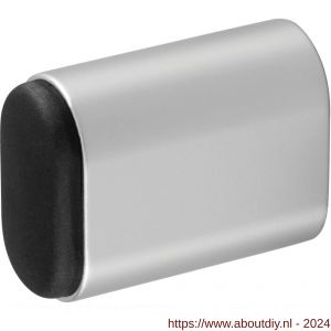Hermeta 4702 deurbuffer ovaal 50 mm naturel EAN sticker - A20101944 - afbeelding 1