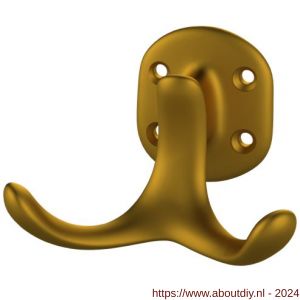 Hermeta X'Tenz X029 Nobel nummer 2 garderobe jashaak dubbel zijde goud - A20101769 - afbeelding 1