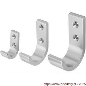 Hermeta 0129 garderobe jashaak enkel naturel - A20101417 - afbeelding 1