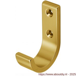 Hermeta 0129 garderobe jashaak enkel zijde goud - A20101525 - afbeelding 1