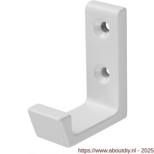 Hermeta 0139 garderobe jashaak enkel wit - A20101778 - afbeelding 1