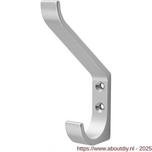 Hermeta 0148 garderobe hoed- en jashaak enkel naturel - A20100755 - afbeelding 1