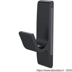 Hermeta 0150 magneet jashaak enkel mat zwart - A20101506 - afbeelding 1