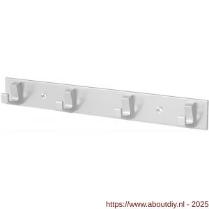 Hermeta 0654 handdoekrek 4 haaks naturel - A20101855 - afbeelding 1