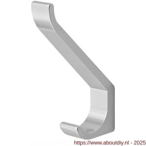 Hermeta 0880 garderobe hoed- en jashaak enkel naturel - A20100765 - afbeelding 1