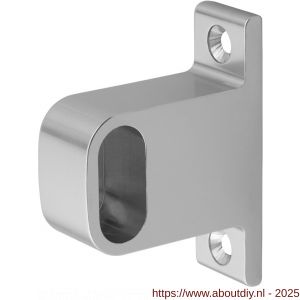 Hermeta 1040 garderobebuis steun eind Gardelux 1 type 2 naturel EAN sticker - A20100431 - afbeelding 1